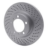 DFC 09-23 Porsche 718 Cayman Right Front Drilled GeoSPEC Coated Rotor thumbnail 4