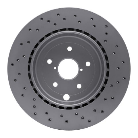 DFC 18-25 Subaru WRX Rear Drilled GeoSPEC Coated Rotor thumbnail 3