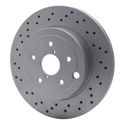 DFC 18-25 Subaru WRX Rear Drilled GeoSPEC Coated Rotor thumbnail 5