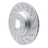 DFC 06-10 BMW M6 Right Rear Drilled GeoSPEC Coated Rotor thumbnail 2