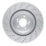 DFC 06-10 BMW M6 Right Rear Drilled GeoSPEC Coated Rotor thumbnail 4