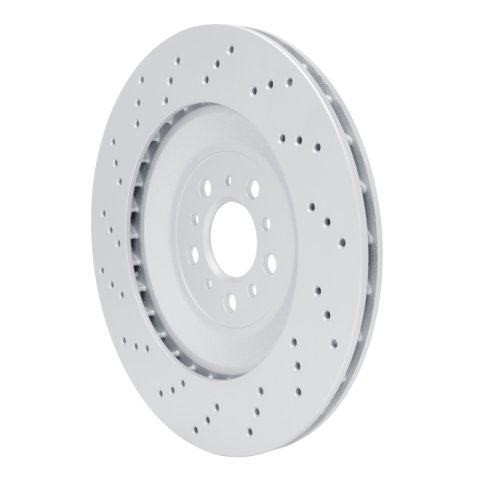 DFC 21-25 BMW M2 Right Rear Drilled GeoSPEC Coated Rotor thumbnail 2