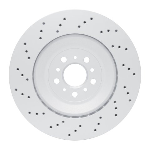 DFC 21-25 BMW M2 Right Rear Drilled GeoSPEC Coated Rotor thumbnail 3