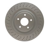 DFC 06-13 Chevrolet Corvette Front Drilled GeoSPEC Coated Rotor thumbnail 1