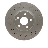 DFC 00-03 Mercedes-Benz S430 Front Drilled GeoSPEC Coated Rotor thumbnail 1
