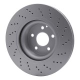 DFC 00-03 Mercedes-Benz S430 Front Drilled GeoSPEC Coated Rotor thumbnail 2
