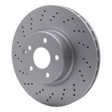DFC 00-03 Mercedes-Benz S430 Front Drilled GeoSPEC Coated Rotor thumbnail 3