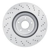 DFC 03-07 Mercedes-Benz C350 Front Drilled GeoSPEC Coated Rotor thumbnail 5