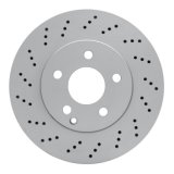 DFC 08-15 Mercedes-Benz C250 Front Drilled GeoSPEC Coated Rotor thumbnail 1