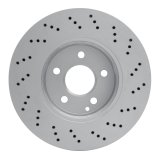 DFC 08-15 Mercedes-Benz C250 Front Drilled GeoSPEC Coated Rotor thumbnail 3