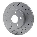 DFC 08-15 Mercedes-Benz C250 Front Drilled GeoSPEC Coated Rotor thumbnail 5