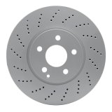 DFC 08-16 Mercedes-Benz E400 Front Drilled GeoSPEC Coated Rotor thumbnail 1
