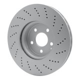DFC 08-16 Mercedes-Benz E400 Front Drilled GeoSPEC Coated Rotor thumbnail 3