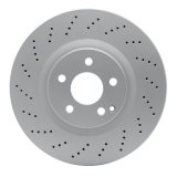 DFC 10-17 Mercedes-Benz C250 Front Drilled GeoSPEC Coated Rotor thumbnail 1
