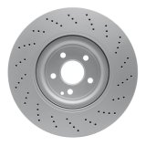 DFC 10-17 Mercedes-Benz C250 Front Drilled GeoSPEC Coated Rotor thumbnail 4