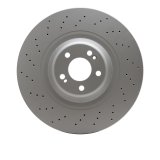 DFC 15-17 Mercedes-Benz Maybach S600 Front Drilled GeoSPEC Coated Rotor thumbnail 1