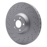DFC 15-17 Mercedes-Benz Maybach S600 Front Drilled GeoSPEC Coated Rotor thumbnail 4