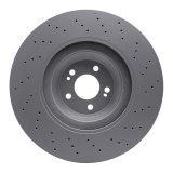DFC 15-17 Mercedes-Benz Maybach S600 Front Drilled GeoSPEC Coated Rotor thumbnail 5