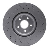 DFC 15-17 Mercedes-Benz CLS400 Front Drilled GeoSPEC Coated Rotor thumbnail 2