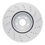 DFC 20-25 Mercedes-Benz GLA45 AMG Front Drilled GeoSPEC Coated Rotor thumbnail 2