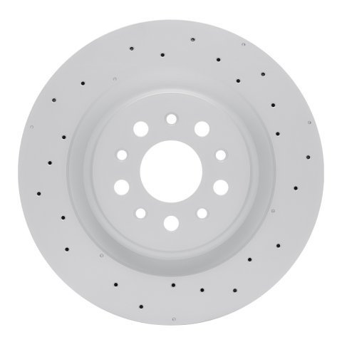 DFC 14-24 Maserati Quattroporte Rear Drilled GeoSPEC Coated Rotor