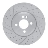 DFC 07-15 Mini Cooper Clubman Front Drilled and Slotted Brake Rotor thumbnail 1