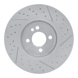 DFC 07-15 Mini Cooper Clubman Front Drilled and Slotted Brake Rotor thumbnail 5