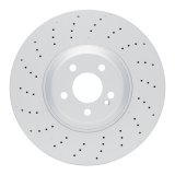 DFC 19-23 Mercedes-Benz CLS53 AMG Front Drilled GeoSPEC Coated Rotor thumbnail 2