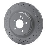 DFC 08-15 Mercedes-Benz C63 AMG Rear Drilled GeoSPEC Coated Rotor and Slotted thumbnail 4