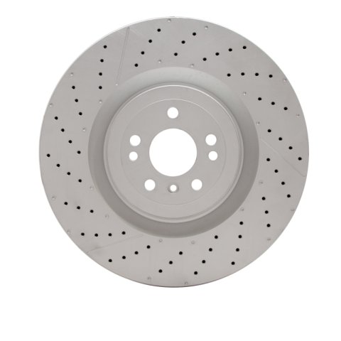 DFC 12-19 Mercedes-Benz GLE63 AMG Front Drilled GeoSPEC Coated Rotor and Slotted