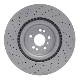 DFC 12-19 Mercedes-Benz GLE63 AMG Front Drilled GeoSPEC Coated Rotor and Slotted thumbnail 2