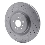 DFC 12-19 Mercedes-Benz GLE63 AMG Front Drilled GeoSPEC Coated Rotor and Slotted thumbnail 5