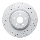 DFC 18-25 Mercedes-Benz AMG GT 43 Rear Drilled GeoSPEC Coated Rotor and Slotted thumbnail 1