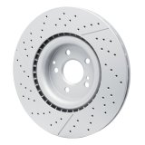 DFC 18-25 Mercedes-Benz AMG GT 43 Rear Drilled GeoSPEC Coated Rotor and Slotted thumbnail 2