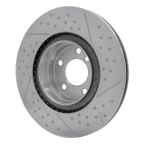 DFC 12-20 BMW M235I xDrive Rear Brake Rotor - Dimpled and Slotted thumbnail 2