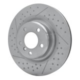 DFC 12-20 BMW M235I xDrive Rear Brake Rotor - Dimpled and Slotted thumbnail 3