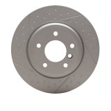 DFC 06-13 BMW 330i Rear GeoSPEC Coated Rotor - Dimpled and Slotted thumbnail 1