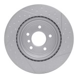 DFC 06-13 BMW 330i Rear GeoSPEC Coated Rotor - Dimpled and Slotted thumbnail 2