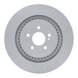 DFC 07-14 Mercedes-Benz CL63 AMG Rear GeoSPEC Coated Rotor - Dimpled thumbnail 1