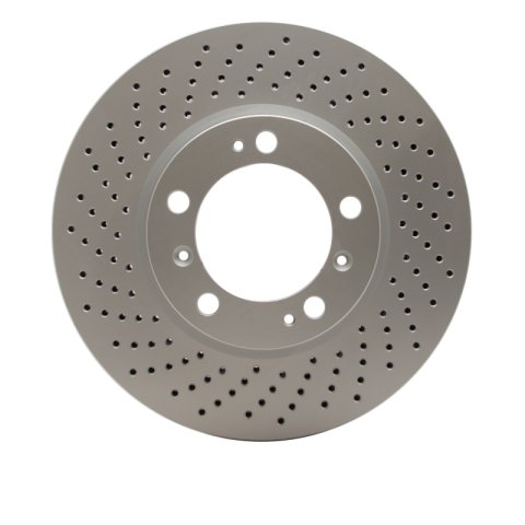 DFC 98-12 Porsche Cayman Left Front Drilled Hi-Carbon Alloy Geomet Coated Rotor