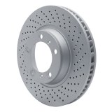 DFC 99-23 Porsche 911 Right Front Drilled Hi-Carbon Alloy Geomet Coated Rotor thumbnail 2