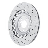 DFC 12-19 BMW M6 Left Rear Drilled Hi-Carbon Alloy Geomet Coated Rotor thumbnail 2