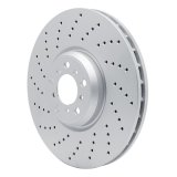 DFC 15-19 BMW X5 Left Front Drilled Hi-Carbon Alloy Geomet Coated Rotor thumbnail 3