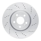 DFC 19-25 Mercedes-Benz GLA250 (USA/Canada) Front Drilled Hi-Carbon Alloy Geomet Coated Rotor thumbnail 1