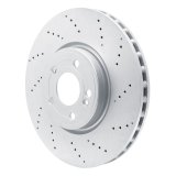 DFC 19-25 Mercedes-Benz GLA250 (USA/Canada) Front Drilled Hi-Carbon Alloy Geomet Coated Rotor thumbnail 3