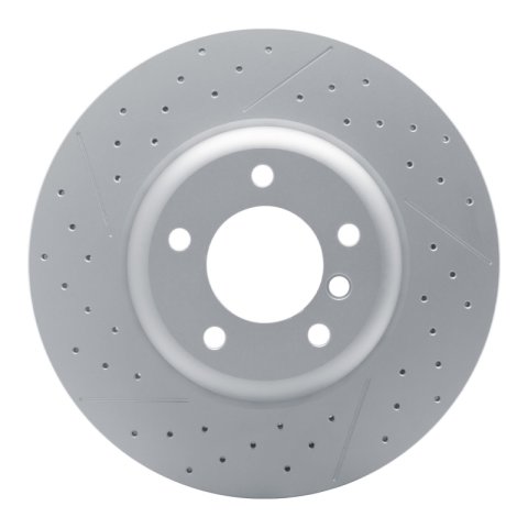 DFC 13-13 BMW 135IS Front Drilled and Slotted Hi-Carbon Alloy Geomet Coated Rotor