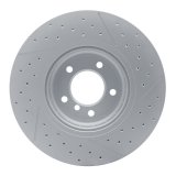 DFC 13-13 BMW 135IS Front Drilled and Slotted Hi-Carbon Alloy Geomet Coated Rotor thumbnail 2