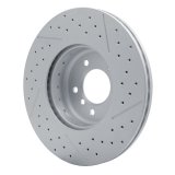 DFC 13-13 BMW 135IS Front Drilled and Slotted Hi-Carbon Alloy Geomet Coated Rotor thumbnail 3