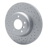 DFC 13-13 BMW 135IS Front Drilled and Slotted Hi-Carbon Alloy Geomet Coated Rotor thumbnail 4