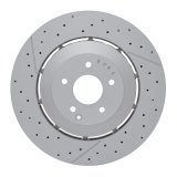 DFC 06-11 Mercedes-Benz SLK55 AMG Front Drilled and Slotted Hi-Carbon Alloy Geomet Coated Rotor thumbnail 1